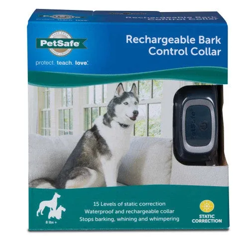 PetSafe Rechargeable Bark Control Dog Collar Navy Blue One Size - Image 2