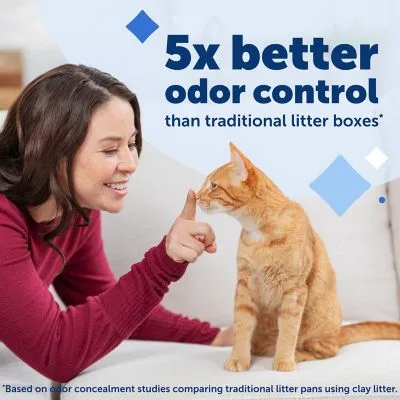 PetSafe Scoop-Free Disposable Crystal Cat Litter Tray, Sensitive, 1 ct. - Image 2