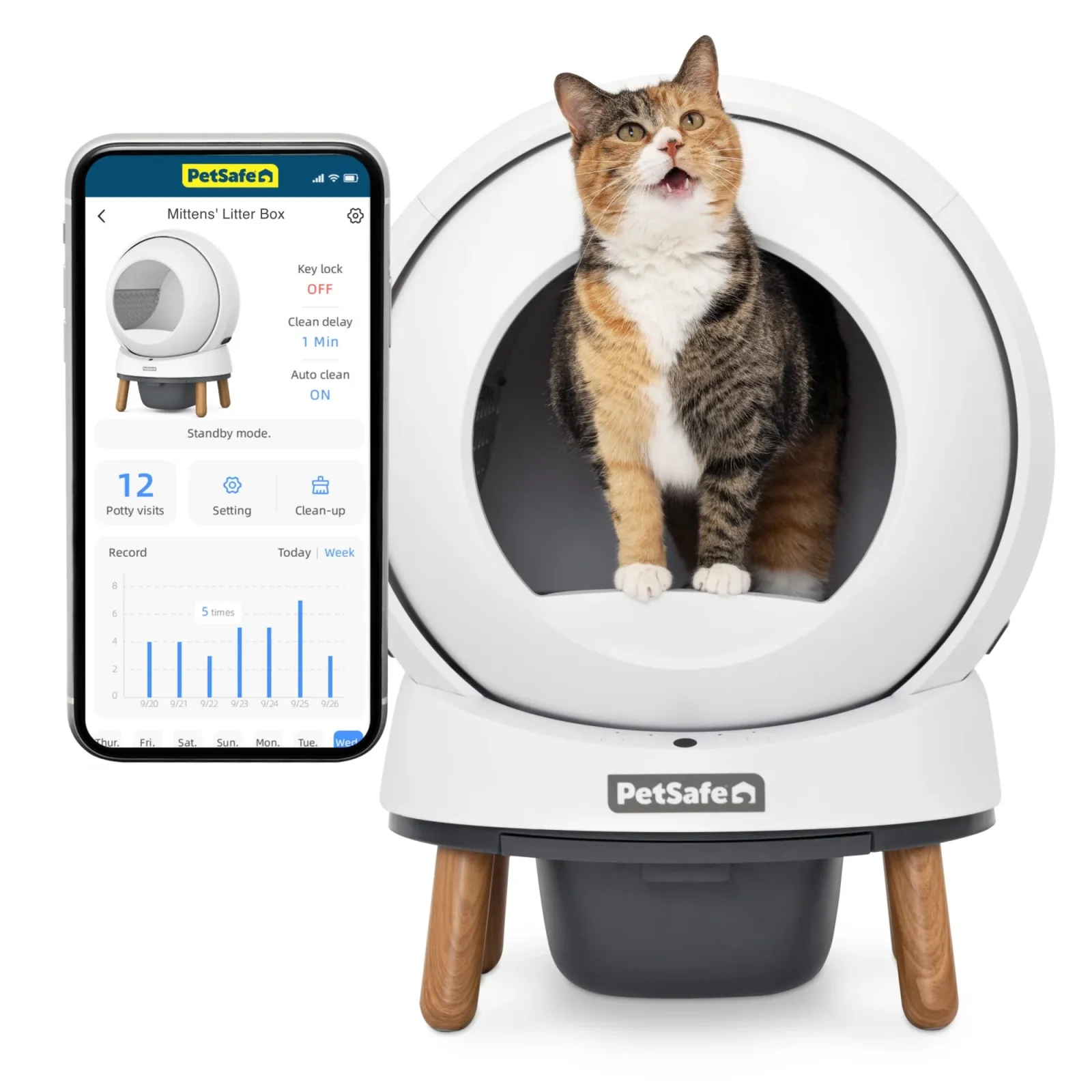 PetSafe® ScoopFree® SmartSpin™ Self-Cleaning Litter Box