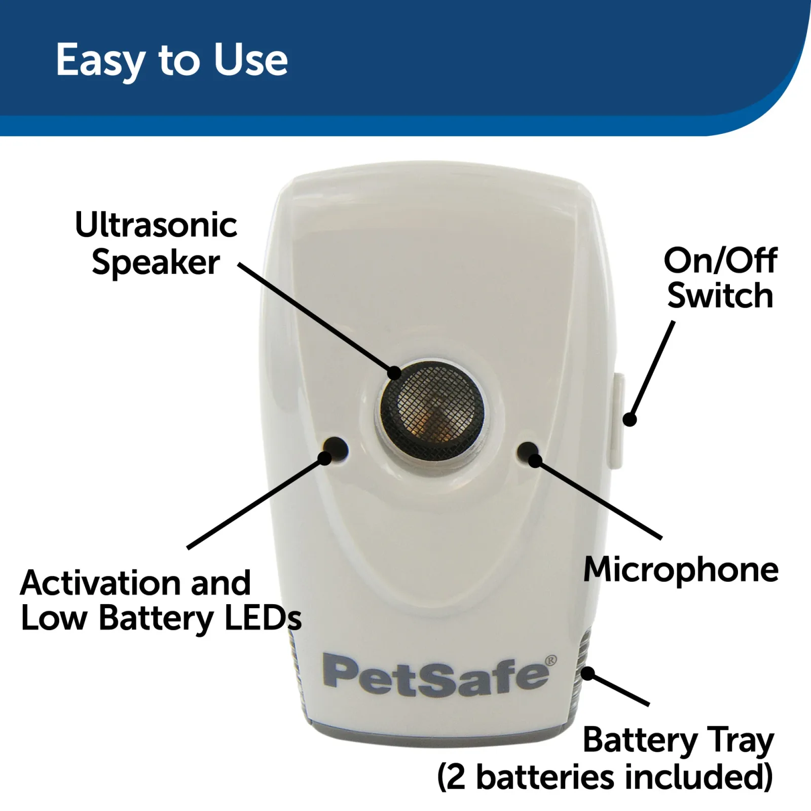 PetSafe Single Room Indoor Dog Bark Control - Ultrasonic Device to Deter Barking Dogs - No Collar Needed - Up to 25 ft Range - Automatic Anti-Bark Pet System - Image 2