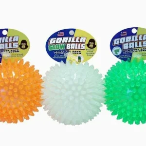 Petsport USA Gorilla Ball Dog Toy Assorted 4in LG