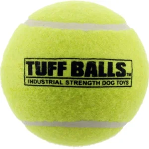 Petsport Usa Tuff Ball Dog Toy Yellow 2.5 In