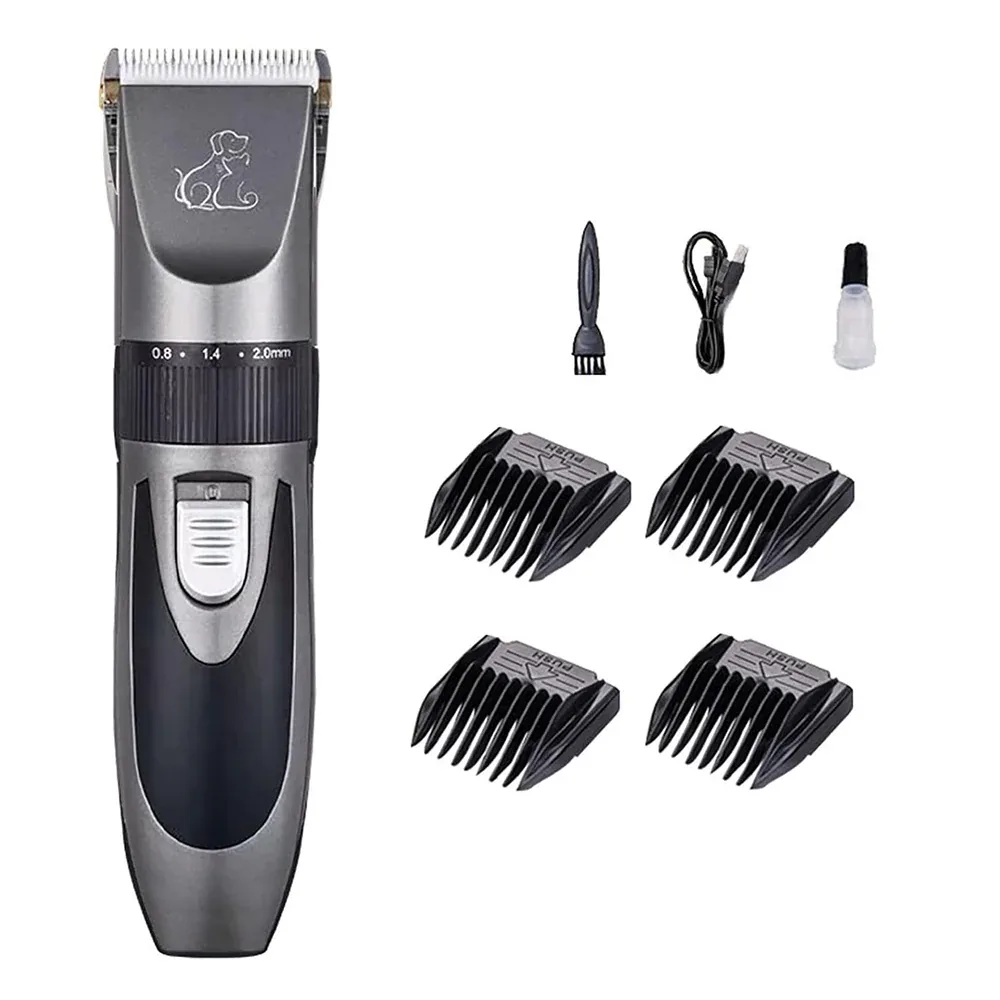 PetVogue Unisex Kit Clipper with Low Noise Rechargeable Hair Trimmer for Dogs and Cats