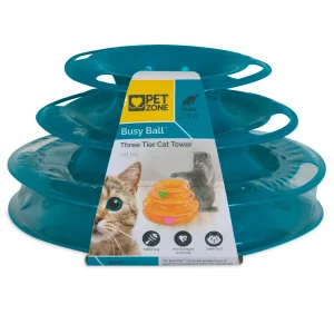 PETZONE BUSY BALL 3 TIER CAT TOWER