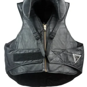 Phoenix Finalist Leather Protective Rodeo Vest