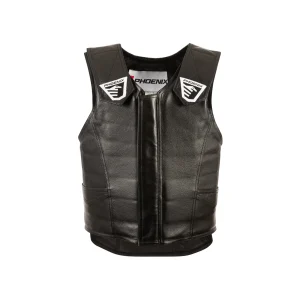 Phoenix Youth Pro-Max Jr. Leather Protective Rodeo Vest