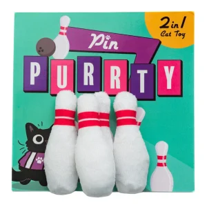 Pin Purrty Cat Toy