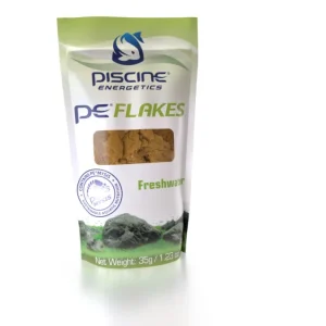 Piscine Energetics PE Mysis Fish Food Flakes Freshwater 1.23Oz