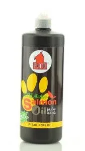Plato Wild Alaskan Salmon Oil For Dogs And Cats-32-oz-{L+1x} - Image 2
