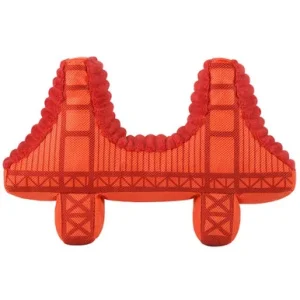 Play Totally Touristy Golden Gate Bridge Plush Dog Toy