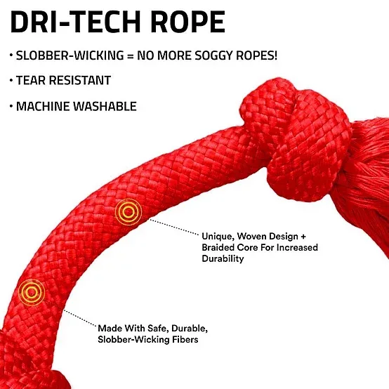 Playology Beef Dri-Tech Rope, Large - Image 2