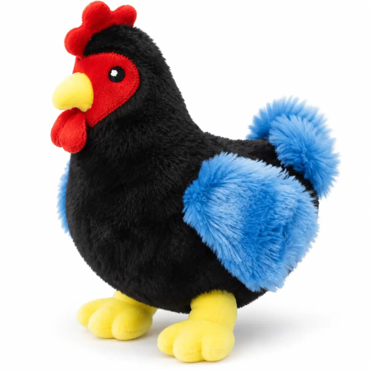 Playology Hen Plush Clucking Dog Toy