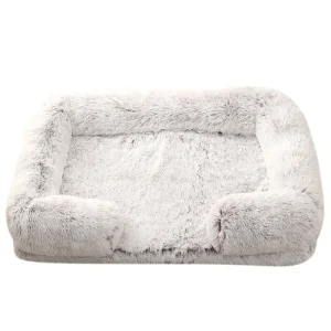 Plush Round Pet House – Winter Bed for Cats & Dogs