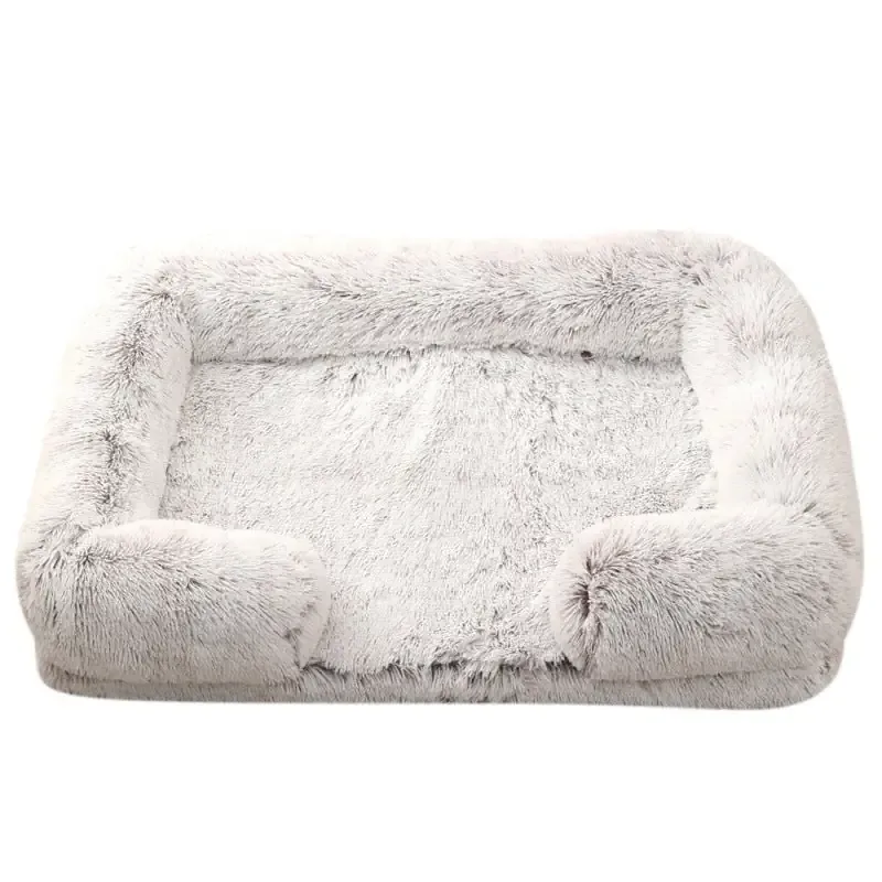 Plush Round Pet House – Winter Bed for Cats & Dogs