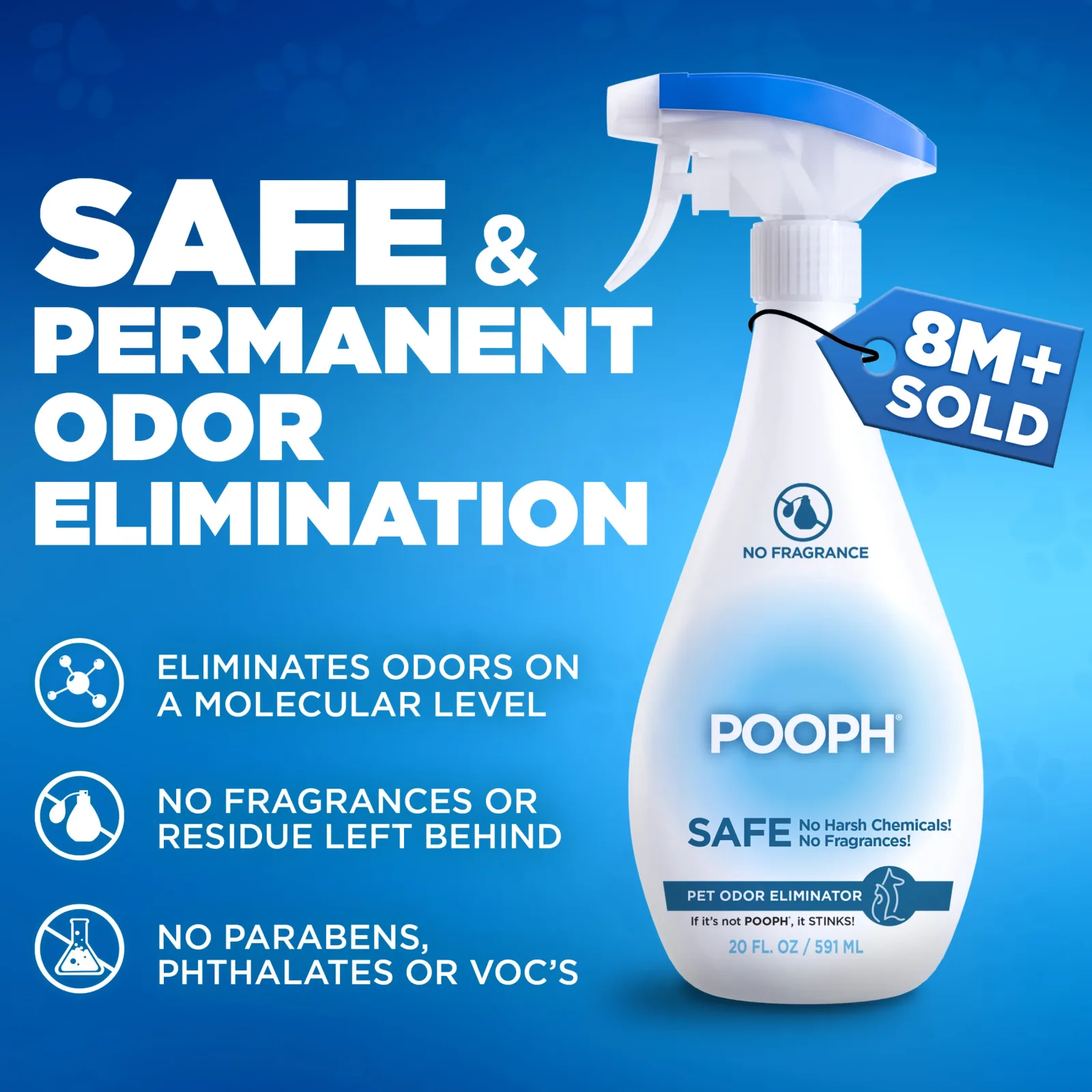 POOPH® Pet Odor Eliminator, 20oz Spray - Image 2