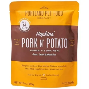 Portland Pet Food Hopkins' Pork N' Potato Homestyle Meal Dog Food