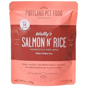 Portland Pet Food Wally's Salmon N' Rice Homestyle Meal Dog Food
