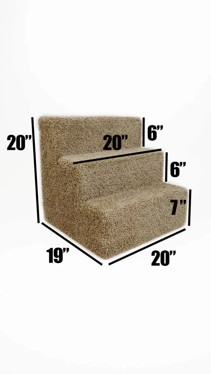 Premier Pet Stairs for Cats — Solid Wood Steps for Easy Access - Image 2