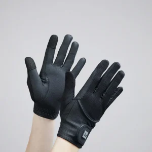 Presa Junior Mesh Riding Gloves Black