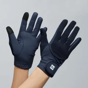 Presa Mesh Riding Gloves Navy