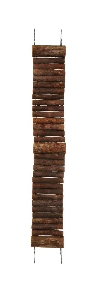 Prevue Pet Products Natural Wonder Walk Bird & Small Animal Ladder Brown 15In X 2.5 in, Small