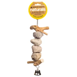 Prevue Pet Products Naturals Block Rock Bird Toy