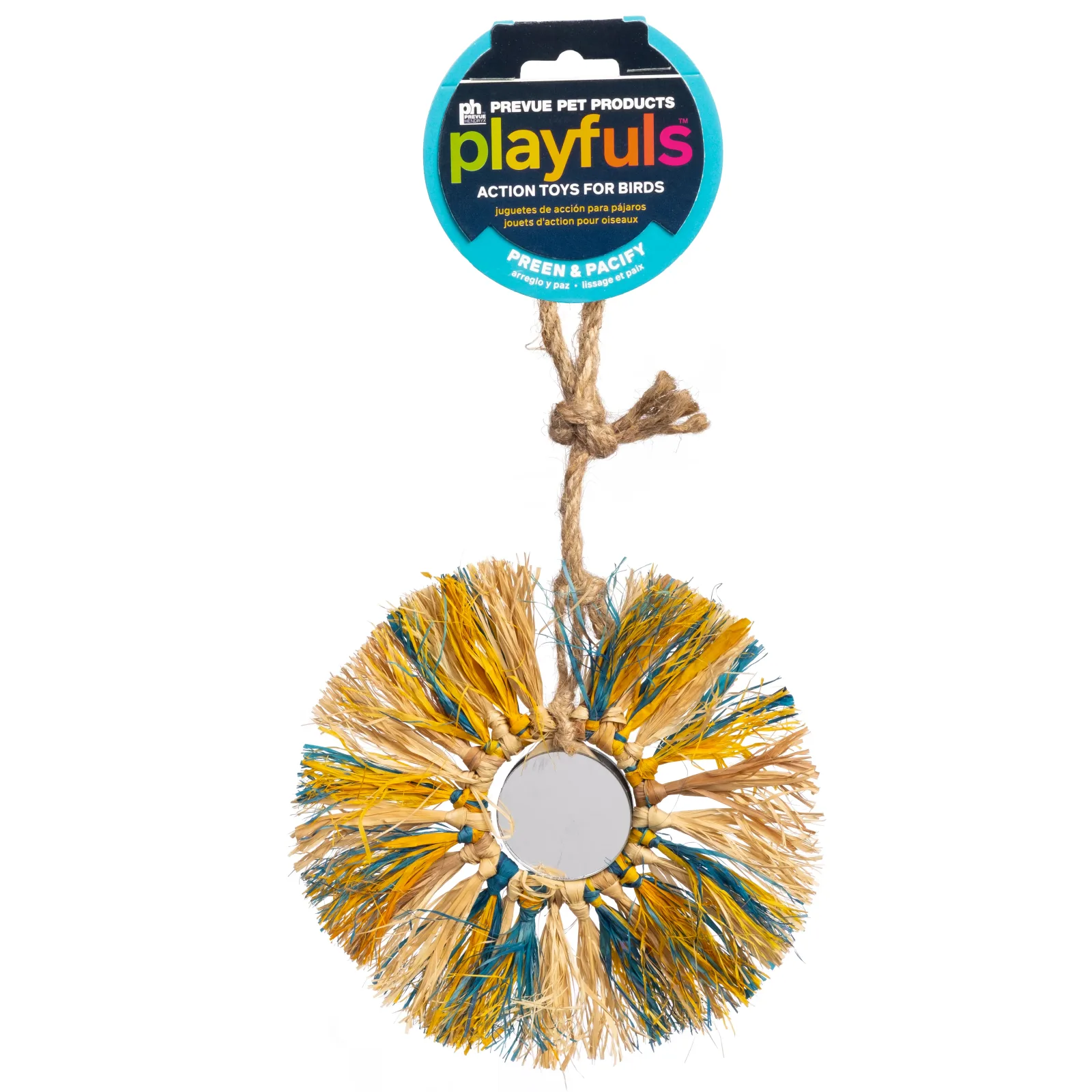 Prevue Pet Products Playfuls Sunburst Bird Toy