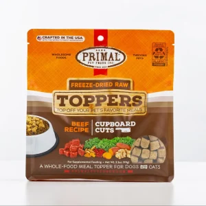 Primal 3.5oz Beef Cupboard Cuts Topper for Dogs & Cats
