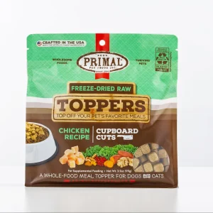 Primal 3.5oz Chicken Cupboard Cuts Topper for Dogs & Cats