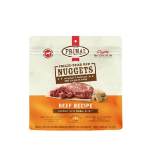 Primal 5.5oz Dog Freeze-Dried Nuggets Beef Recipe
