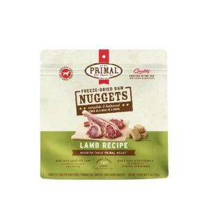 Primal 5.5oz Dog Freeze-Dried Nuggets Lamb Recipe