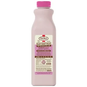 Primal Cranberry Blast Raw Goat Milk for Dogs & Cats