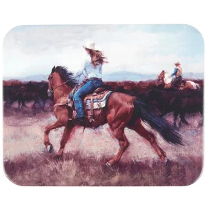 Primitives By Kathy Cowgirl Roundup Stoneware Counter Trivet
