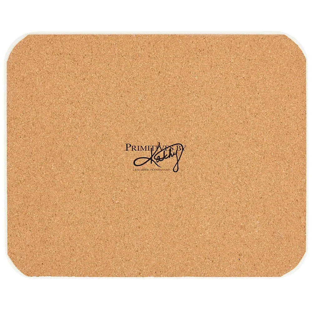 Primitives By Kathy Cowgirl Roundup Stoneware Counter Trivet - Image 2