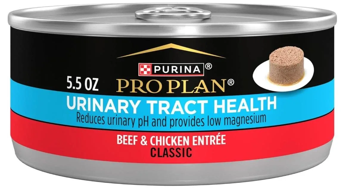 Pro Plan Urinary Tract Health Beef & Chicken Entree in Gravy Cat 24 / 5.5 oz