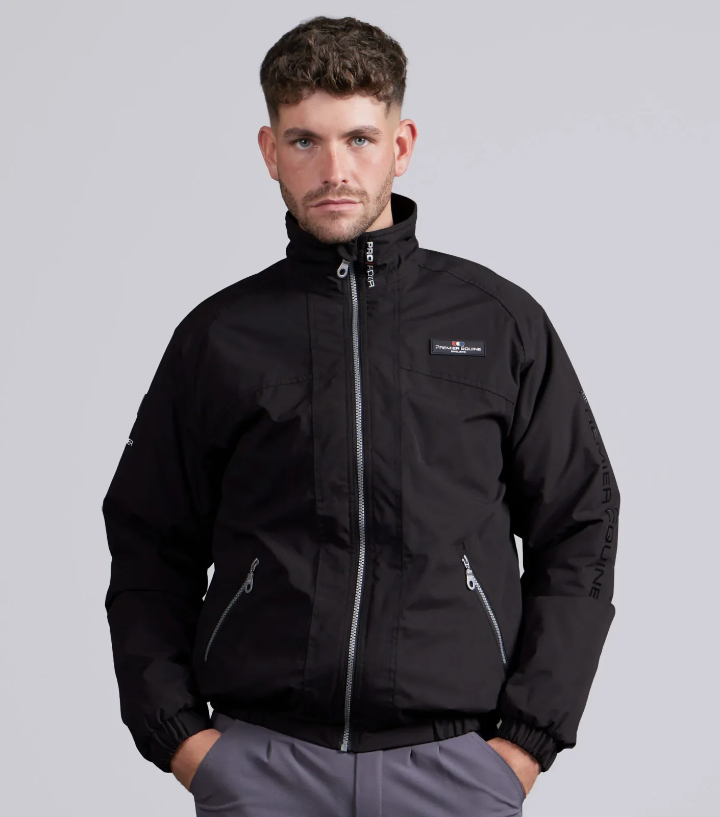 Pro Rider Mens Waterproof Jacket Black