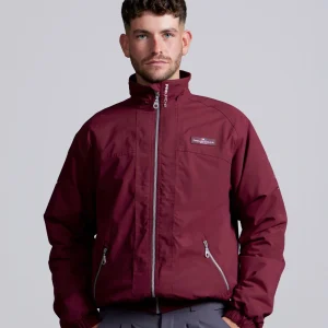 Pro Rider Mens Waterproof Jacket Wine