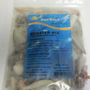 Pro Salt Monster Mixed Frozen Fish Food 16 oz SD-5 (DD)