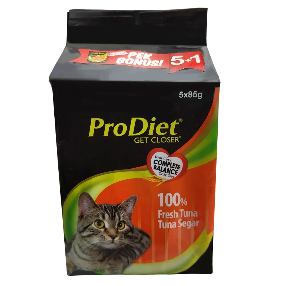 ProDiet 100% Tuna & Tuna Segar Adult Cat Wet Food