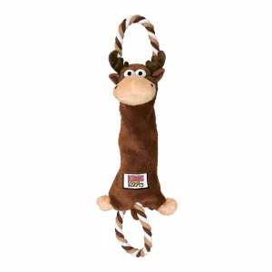 KONG Tugger Knots Moose Dog Rope Dog Toy Medium/Large