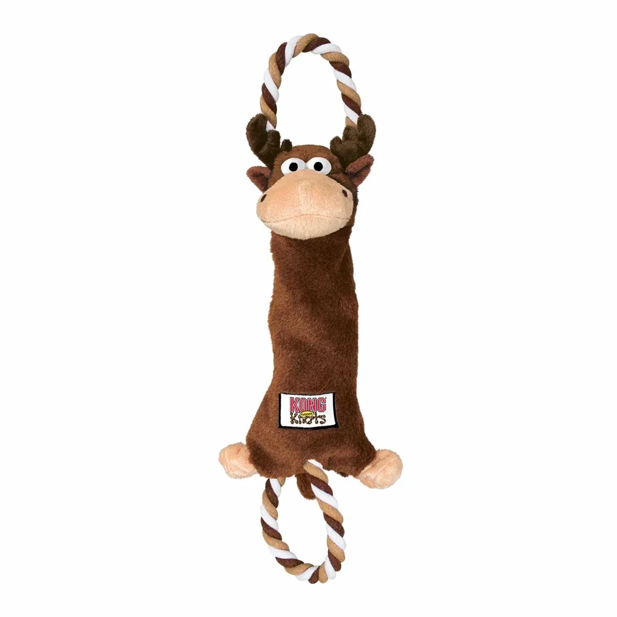KONG Tugger Knots Moose Dog Rope Dog Toy Medium/Large