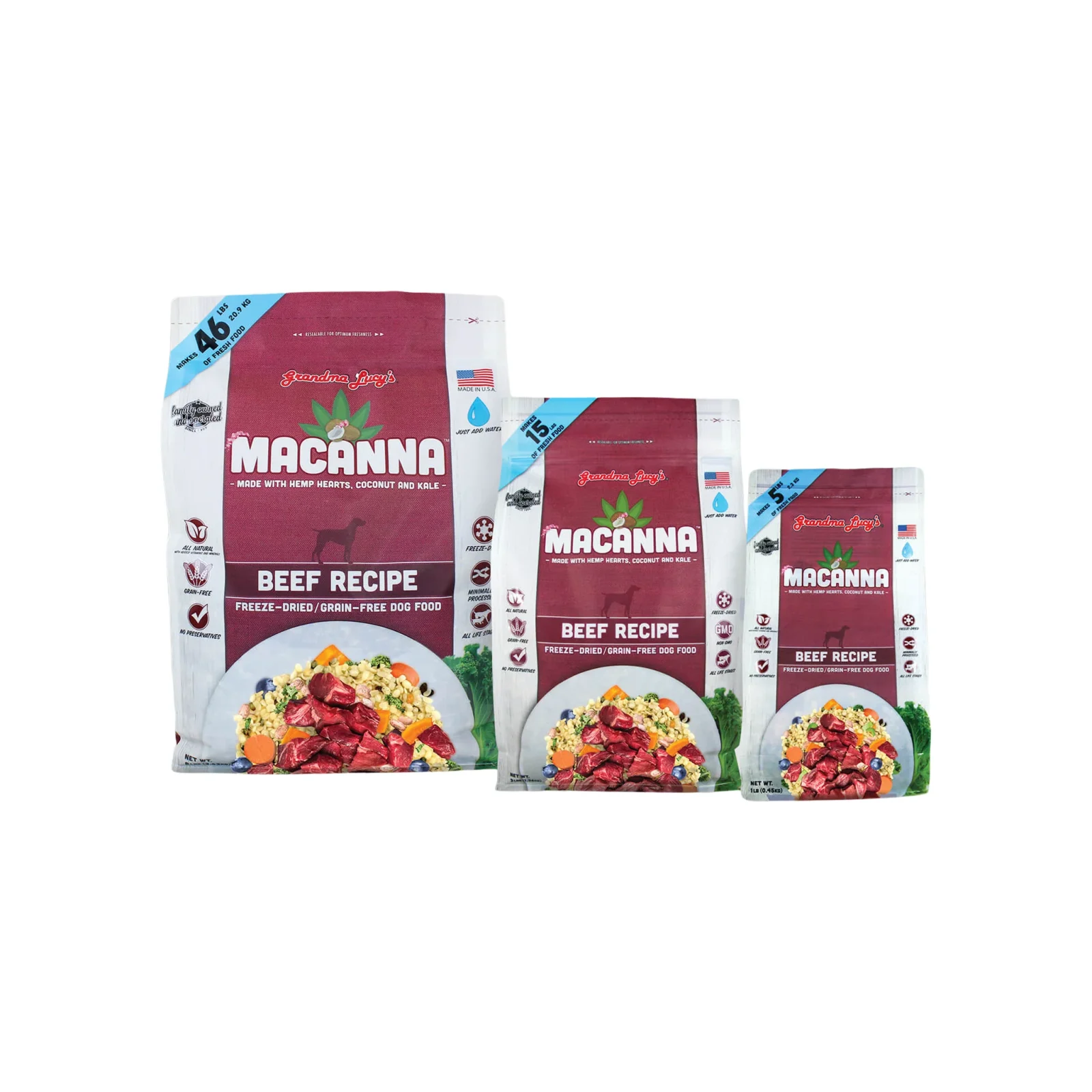 Grandma Lucy's Macanna Freeze Dried Dog Food - Image 2
