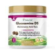 NaturVet Glucosamine DS Level 1 Maintenance Joint Care Supplement for Dogs and Cats