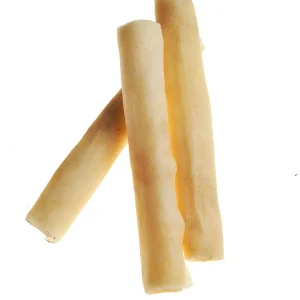 Tasman's Natural Pet Bison Rawhide 6" Dog Natural Chews - Medium Roll - 1 Count