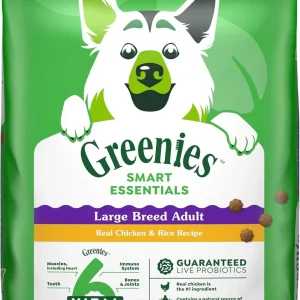 Greenies Smart Essentials High-Protein Chicken and Rice Large-Breed Adult Dry Dog Food
