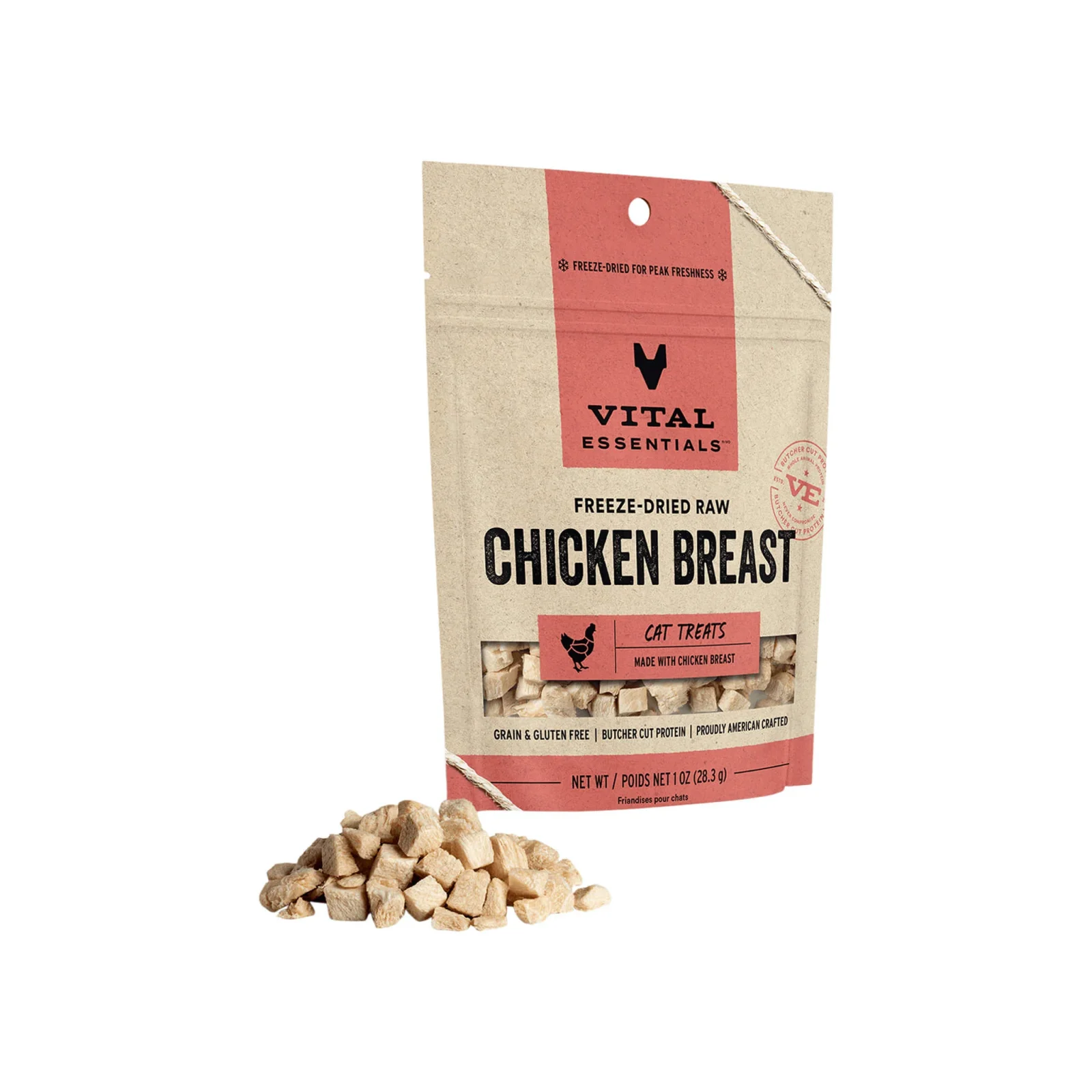 Vital Essentials Freeze Dried Single Ingredient Treats for Cats