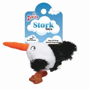 Zanies ZA Plump Stork Dog Toy