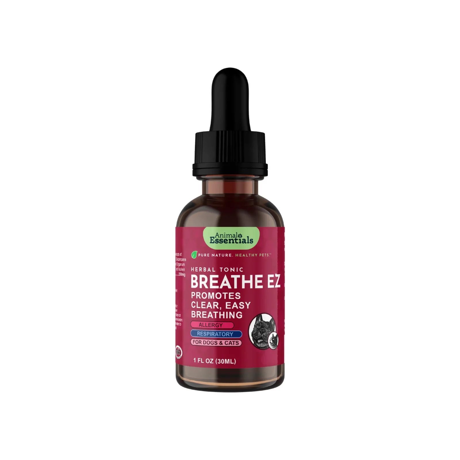 Animal Essentials Breathe EZ Liquid Herbal Formula for Dogs & Cats