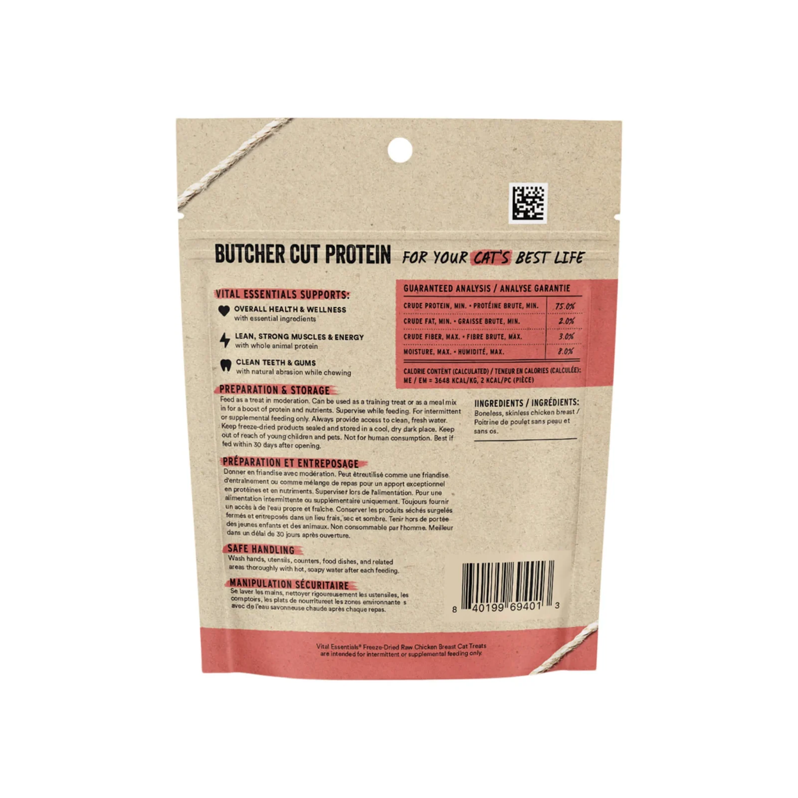 Vital Essentials Freeze Dried Single Ingredient Treats for Cats - Image 2