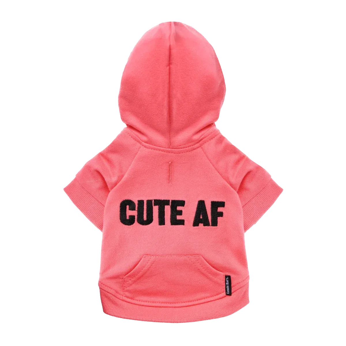 The Everyday Hoodie - "Cute AF", Zip-Up Dog Hoodie - Image 2